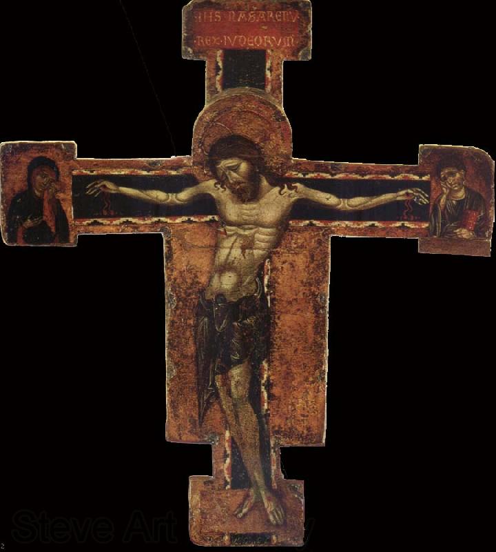 unknow artist Cross with the Crucifixion Spain oil painting art
